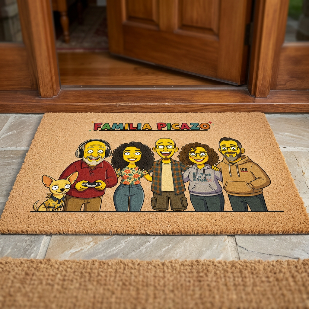 Felpudo con imagen personalizada