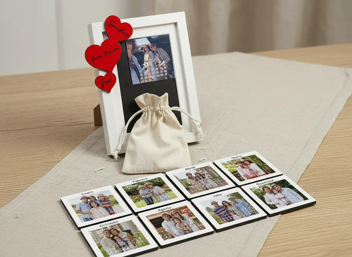 Marco Calendario Magnético Mama Regalo Personalizado 360
