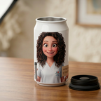 Termo con imagen personalizada  33 cl