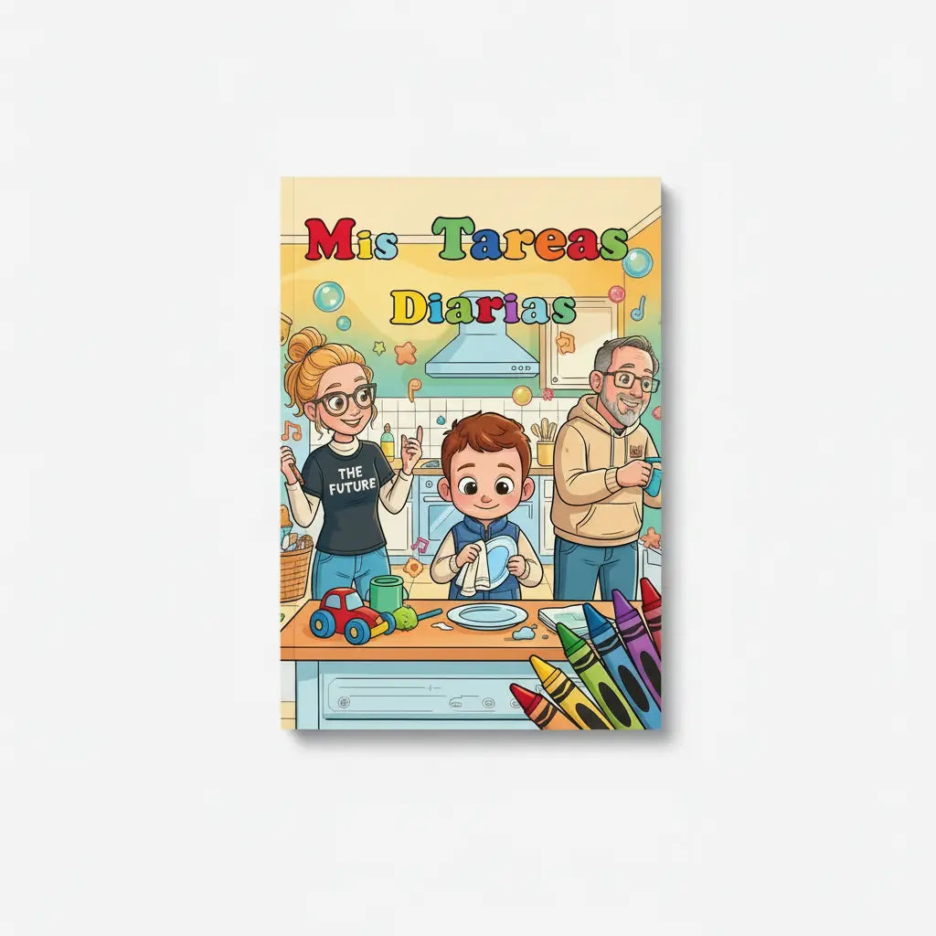 CUENTO PERSONALIZADO MANIPULATIVO COLOREA Y PEGATINAS Regalo Personalizado 360