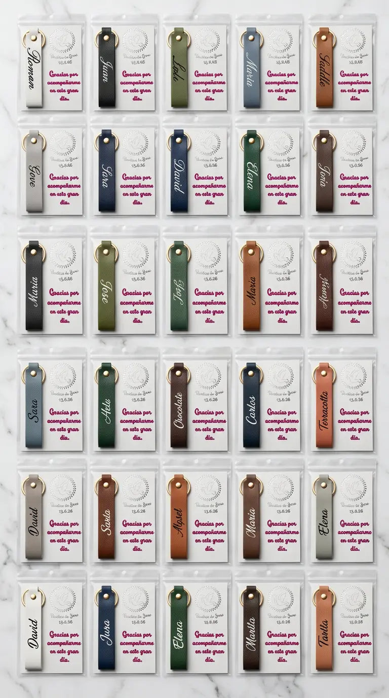 Llaveros personalizados con nombre Regalo Personalizado 360