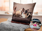 Cojin con imagen de mascota zara home