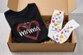 Pack camiseta y calcetines " Te amo Mamá ) zara