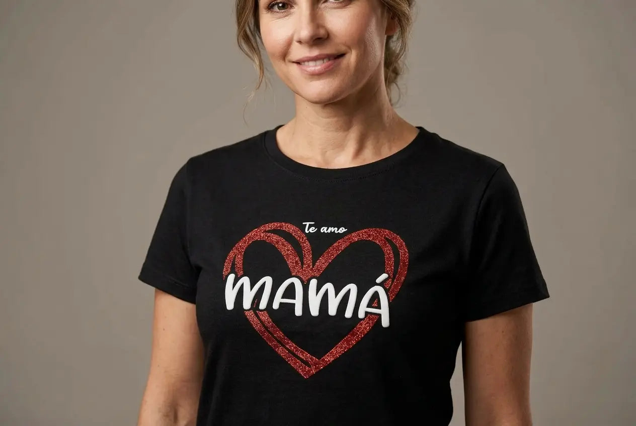 Pack camiseta y calcetines " Te amo Mamá ) zara