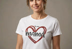 Camiseta Glitter " Te amo , Mamá " zara