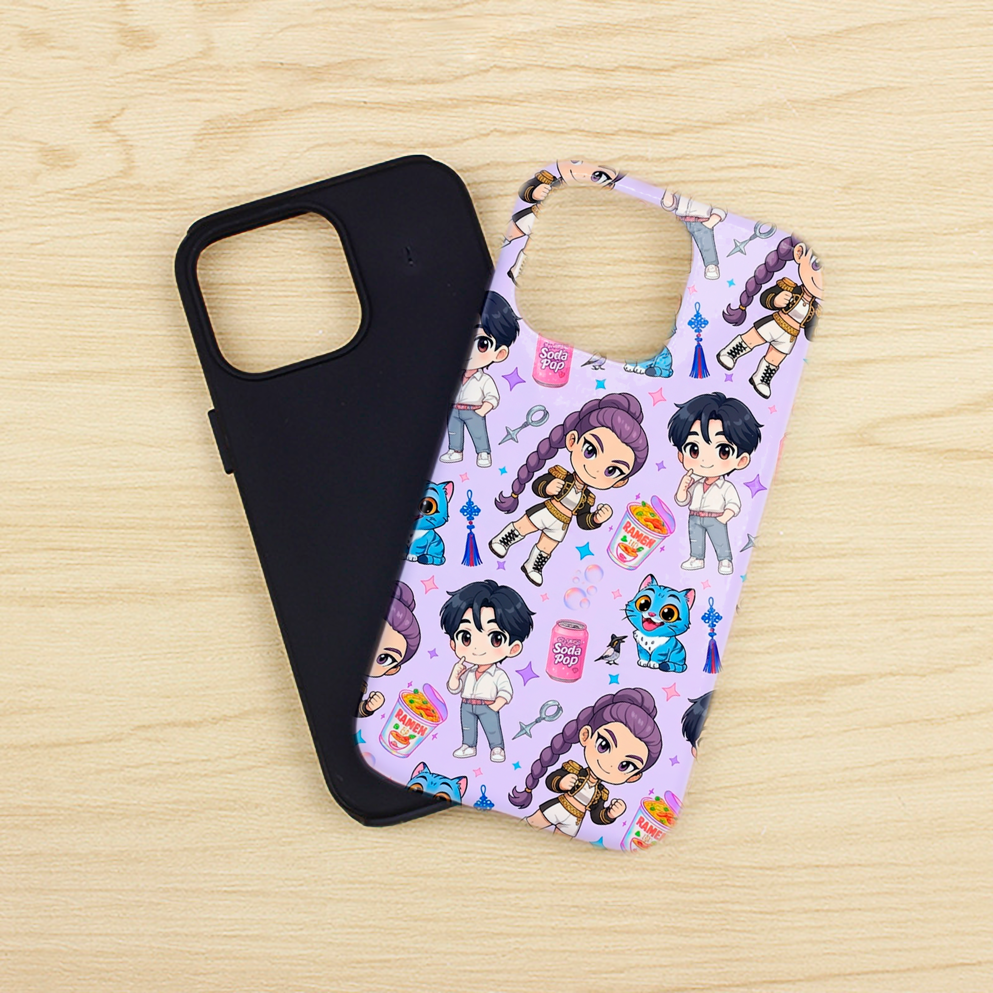 Carcasa para teléfono móvil HUNTRIX  KPOP Regalo Personalizado 360