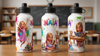 BOTELLA PARA EL COLEGIO PERSONALIZADA CON IMAGEN