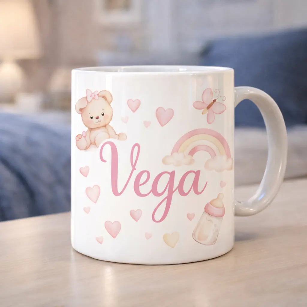 TAZA CON NOMBRE BEBE Regalo Personalizado 360
