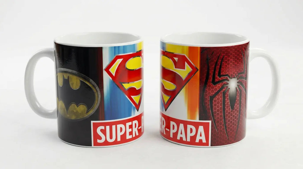 TAZA PERSONALIZADA SUPERHEROES Regalo Personalizado 360