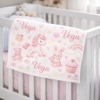 TOALLA CON NOMBRE BEBÉ Regalo Personalizado 360